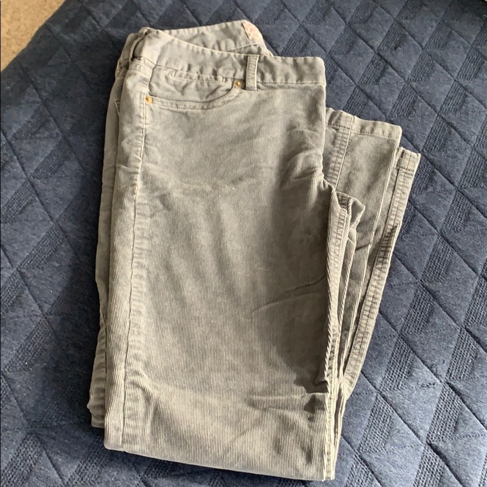 J Crew size 8 cords pants